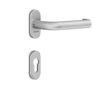 AH200 ידית מנוף/קבועה נירוסטה על רוזטה אובאלית