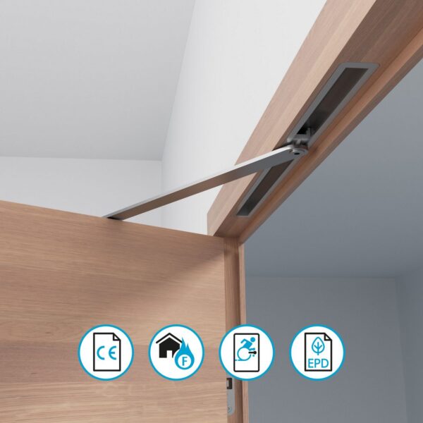 מחזיר דלת הידראולי סמוי DC870