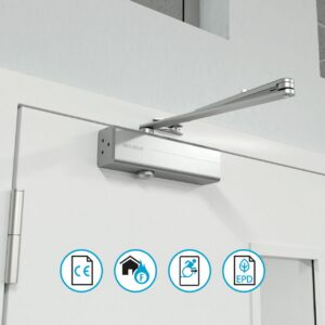 מחזיר דלת הידראולי תוצרת ASSA ABLOY דגם DC140