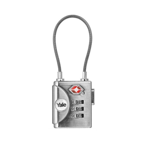 מנעול נסיעות בתקן TSA משולב כבל