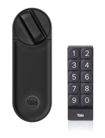 ערכת מנעול חכם Linus™ L2 + קודן חכם + מגשר אינטרנט מובנה + קורא קרבה Yale Dot + סוללה נטענת!